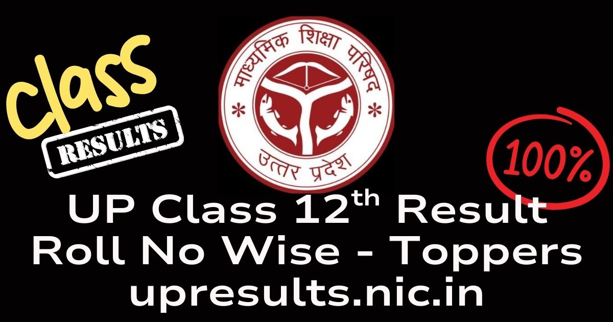 UP Class 12th Result